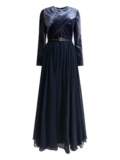 ELIE SAAB BELTED DRESS