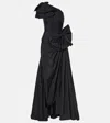 Elie Saab Taffeta Gown In Black