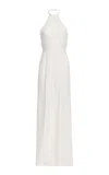 Elie Saab Cady & Lace Jumpsuit