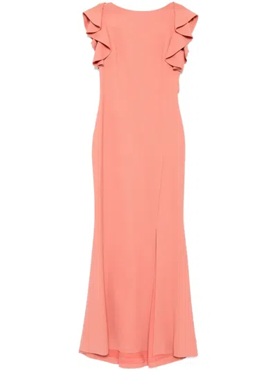 Elie Saab Cady Dress In 粉色