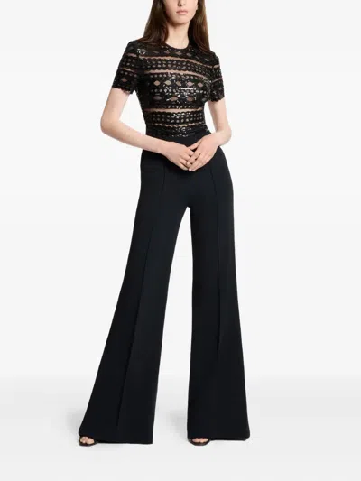 Elie Saab Cady Jumpsuit In Gold
