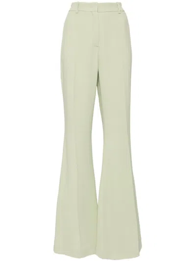 Elie Saab Cady Trousers In Green