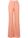 Elie Saab Cady Wide-leg Pants In Pink