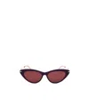 Elie Saab Cat-eye Sunglasses In Red