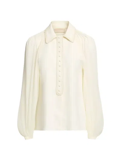 Elie Saab Cord-embellished Shirt In Neutral