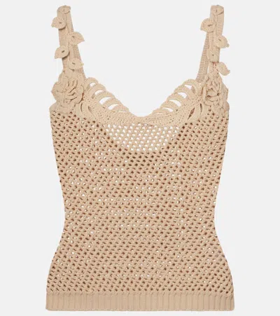 Elie Saab Top Aus Häkelstrick