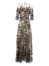 Elie Saab Crystal-embellished Dress In Neutrals