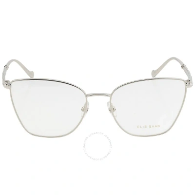 Elie Saab Demo Butterfly Ladies Eyeglasses Es 069 0010 55 In N/a