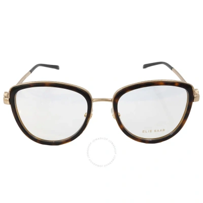 Elie Saab Demo Cat Eye Ladies Eyeglasses Es 055 086 52 In N/a