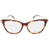 Elie Saab Demo Cat Eye Ladies Eyeglasses Es 071 086 53 In N/a