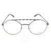 ELIE SAAB ELIE SAAB DEMO ROUND LADIES EYEGLASSES ES 052 KJ1 55