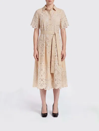 Elie Saab Dress Woman In Neutral