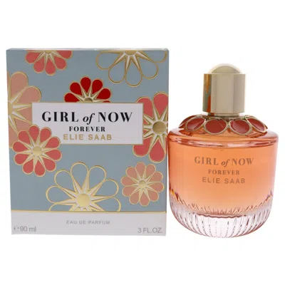 Elie Saab Eau De Parfum Spray: Girl Of Now Forever 3.0 oz In Transparent