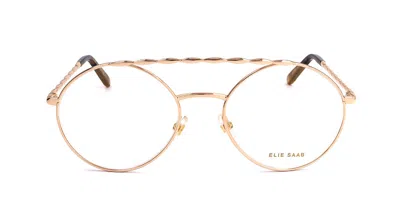 Elie Saab Es 052 J5g Women's Glasses Gold Size 55 - Free Lenses - Blue Light Block Available