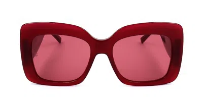 Elie Saab Es 094/s C9a Women's Sunglasses Red Size 55