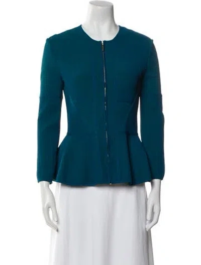 Pre-owned Elie Saab Evening Jacket In Blue