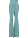 Elie Saab Exposed-seam Detailing Trousers In Blue