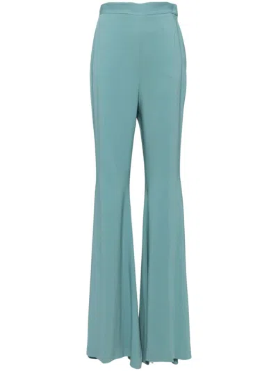 Elie Saab Exposed-seam Detailing Trousers In Blue