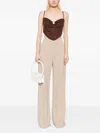 Elie Saab Flared Trousers In Gray