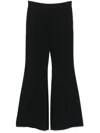 Elie Saab Flared Trousers In Black