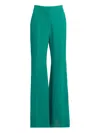 Elie Saab Flared Trousers In Green