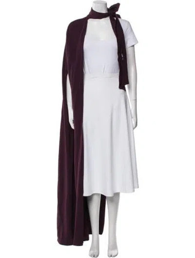 Pre-owned Elie Saab Jacket In Purple