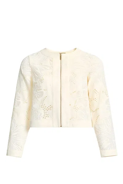 Elie Saab Jacket In White