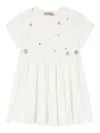 Elie Saab Junior Embellished-detail Dress In White