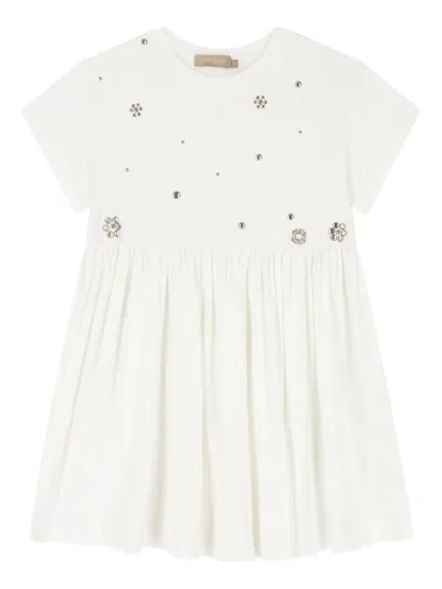 Elie Saab Junior Embellished-detail Dress In White
