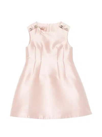 Elie Saab Junior Kids' Embellishment Dress In Pink