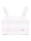 Elie Saab Junior Embroidered Organza Top In Pink