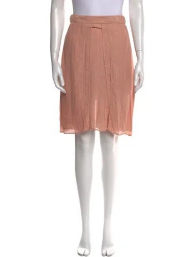 Pre-owned Elie Saab Knee-length Skirt In Pink