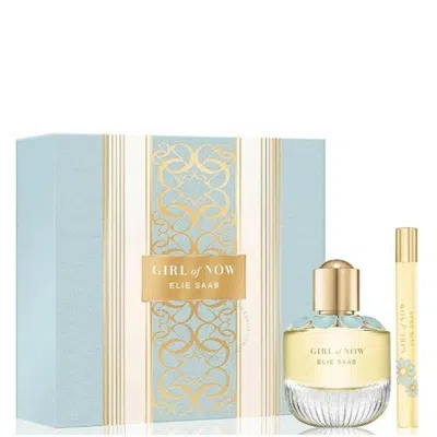 Elie Saab Ladies Girl Of Now Gift Set Fragrances 7640233340998 In White