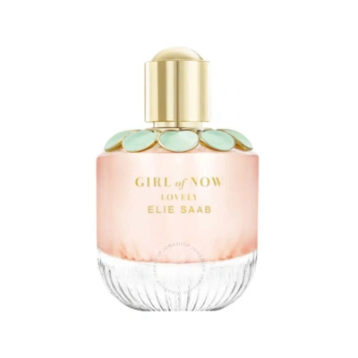 Elie Saab Ladies Girl Of Now Lovely Edp Spray 3.04 oz Fragrances 7640233341070 In Black / Orange