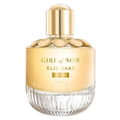 Elie Saab Ladies Girl Of Now Shine Edp Spray 3.04 oz Fragrances 7640233340257 In Orange