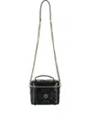 Elie Saab Logo-plaque Quilted Tote Bag In Black