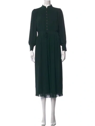 Pre-owned Elie Saab Long Dress In Green