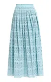 Elie Saab Macrame Midi Skirt