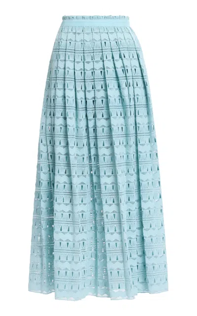 Elie Saab Macrame Midi Skirt