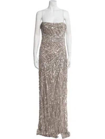 Pre-owned Elie Saab Mesh Long Dress