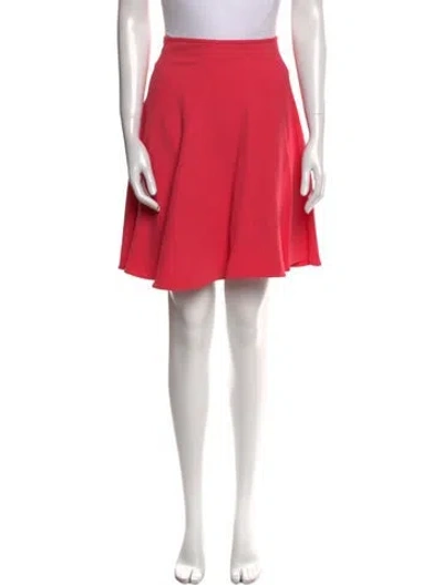 Pre-owned Elie Saab Mini Skirt In Pink