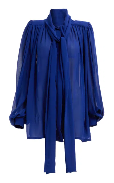 Elie Saab Moda Operandi In Blue
