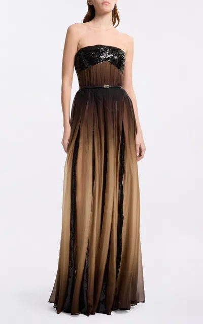 Elie Saab Moda Operandi In Brown