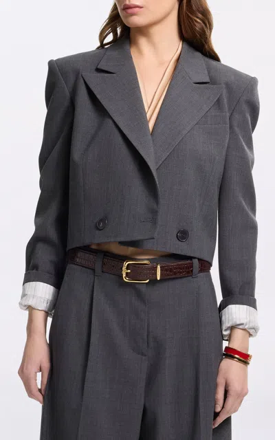 Elie Saab Moda Operandi In Gray