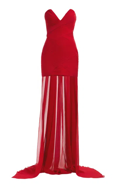 Elie Saab Moda Operandi In Red