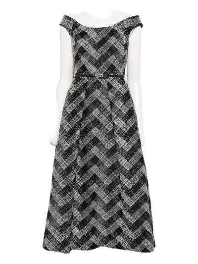 Elie Saab Off-shoulder Dress In Black