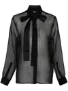 ELIE SAAB ORGANZA SHIRT