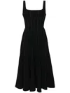 Elie Saab Patchwork Design Party Dresses In Black