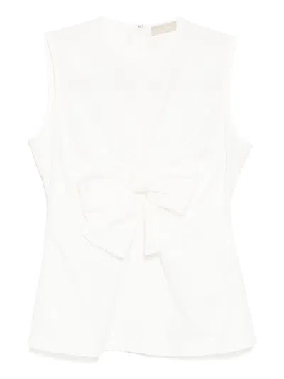 Elie Saab Poplin Top