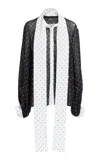 Elie Saab Printed Chiffon Shirt